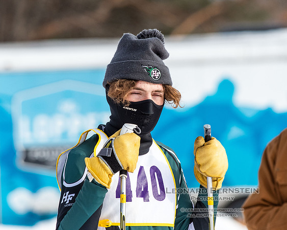 MSHSL State Section 2 Nordic Ski Championships, Theodore Wirth Park, Minneapolis, MN. 7 February  2022.
