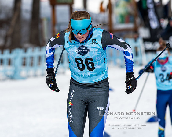 Junior Nationals Classic Races, Theodore Wirth Park, Minneapolis, MN. 11 March 2022.