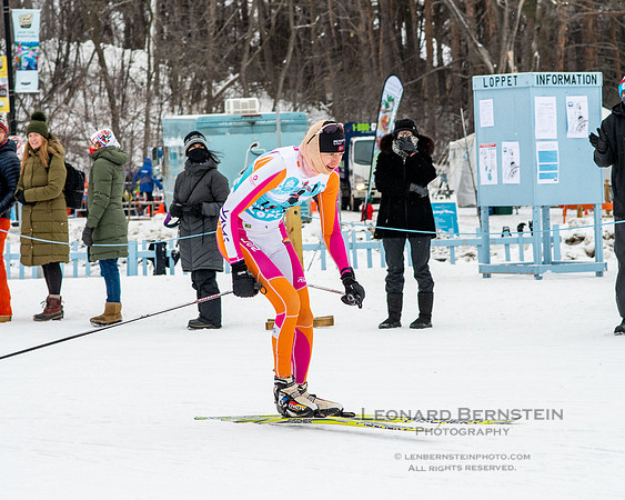 City of Lakes Loppet Winter Festival (COLL), Theodore Wirth Park, Minneapolis, MN. 6 February  2022.