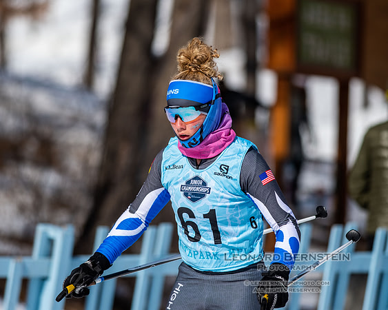 Junior Nationals Classic Races, Theodore Wirth Park, Minneapolis, MN. 11 March 2022.