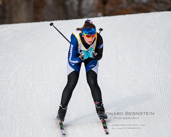 MSHSL State Section 2 Nordic Ski Championships, Theodore Wirth Park, Minneapolis, MN. 7 February  2022.