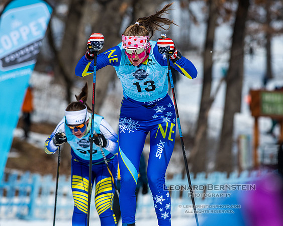 Junior Nationals Classic Races, Theodore Wirth Park, Minneapolis, MN. 11 March 2022.