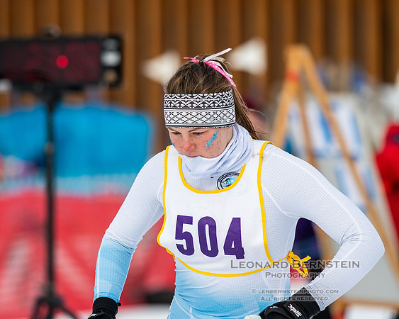MSHSL State Section 2 Nordic Ski Championships, Theodore Wirth Park, Minneapolis, MN. 7 February  2022.