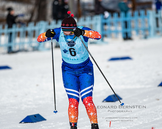 Junior Nationals Classic Races, Theodore Wirth Park, Minneapolis, MN. 11 March 2022.