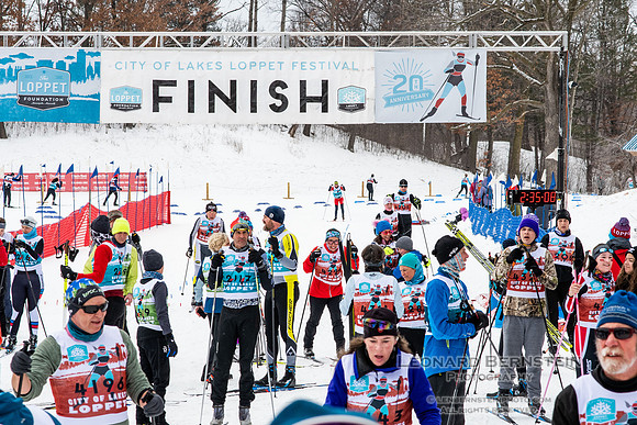 City of Lakes Loppet Winter Festival (COLL), Theodore Wirth Park, Minneapolis, MN. 6 February  2022.