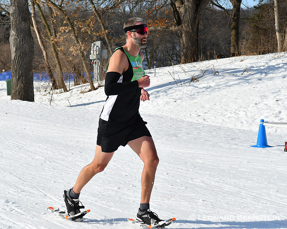 City of Lakes Snowshoe Loppet 10 km, 2 Feb. 2020