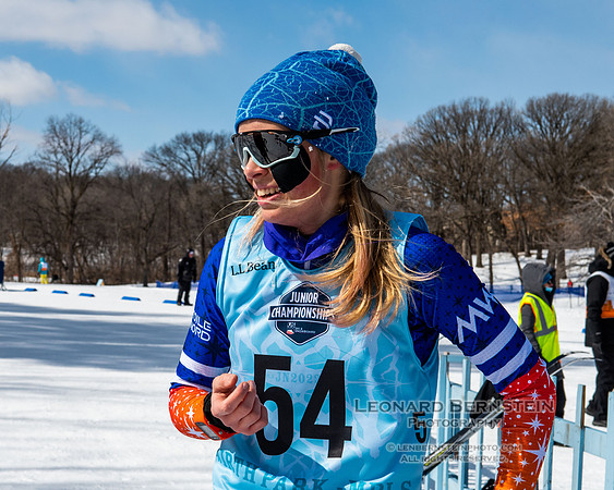 Junior Nationals Classic Races, Theodore Wirth Park, Minneapolis, MN. 11 March 2022.