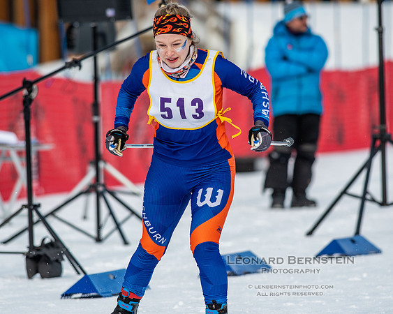 MSHSL State Section 2 Nordic Ski Championships, Theodore Wirth Park, Minneapolis, MN. 7 February  2022.