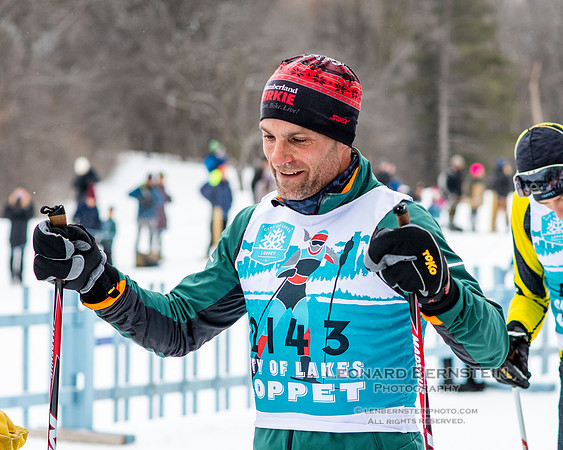 City of Lakes Loppet Winter Festival (COLL), Theodore Wirth Park, Minneapolis, MN. 6 February  2022.