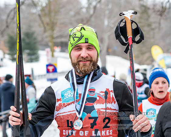 City of Lakes Loppet Winter Festival (COLL), Theodore Wirth Park, Minneapolis, MN. 6 February  2022.