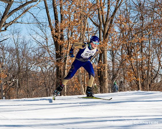MSHSL Section 2 High School Championships at Wirth Park, March 2, 2021.