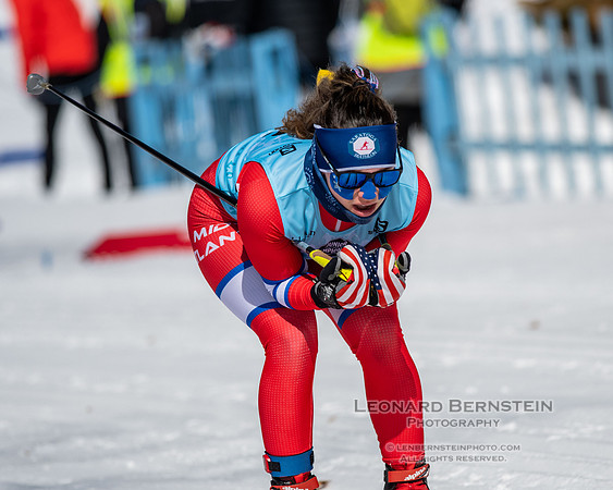 Junior Nationals Classic Races, Theodore Wirth Park, Minneapolis, MN. 11 March 2022.