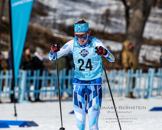 Junior Nationals Classic Races, Theodore Wirth Park, Minneapolis, MN. 11 March 2022.