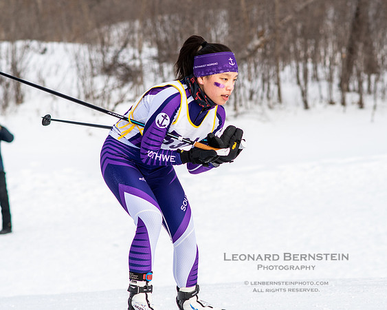 MSHSL State Section 2 Nordic Ski Championships, Theodore Wirth Park, Minneapolis, MN. 7 February  2022.