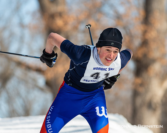 MSHSL Section 2 High School Championships at Wirth Park, March 2, 2021.