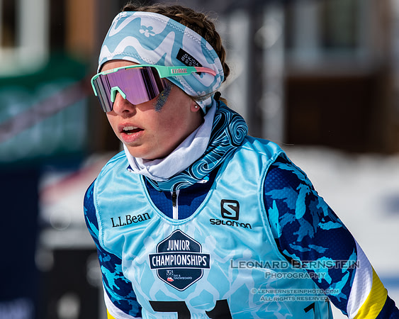 Junior Nationals Classic Races, Theodore Wirth Park, Minneapolis, MN. 11 March 2022.