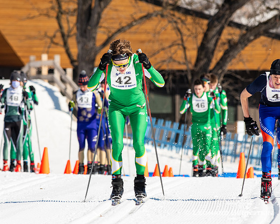 MSHSL Section 2 High School Championships at Wirth Park, March 2, 2021.