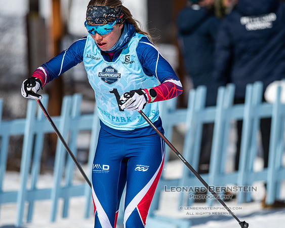Junior Nationals Classic Races, Theodore Wirth Park, Minneapolis, MN. 11 March 2022.