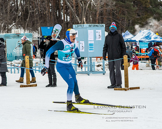 City of Lakes Loppet Winter Festival (COLL), Theodore Wirth Park, Minneapolis, MN. 6 February  2022.