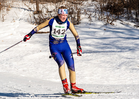 MSHSL Section 2 High School Championships at Wirth Park, March 2, 2021.