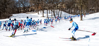 Junior Nationals Classic Races, Theodore Wirth Park, Minneapolis, MN. 11 March 2022.