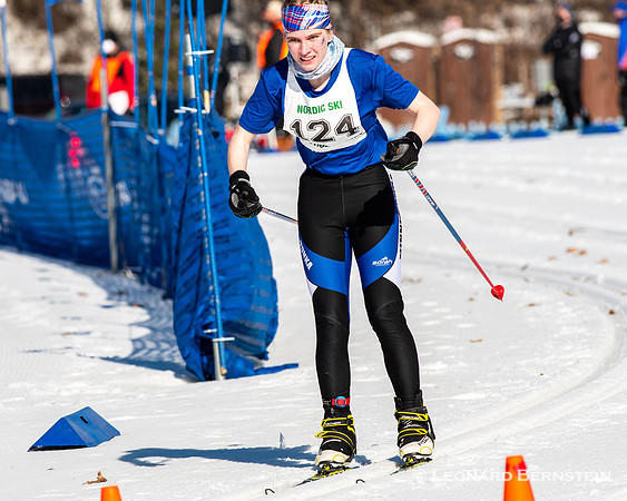 MSHSL Section 2 High School Championships at Wirth Park, March 2, 2021.