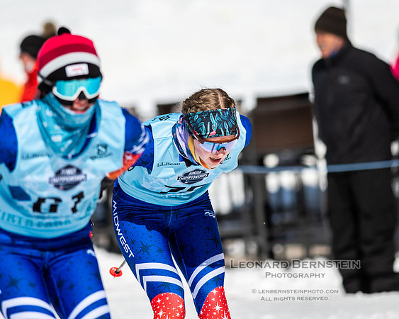 Junior Nationals Classic Races, Theodore Wirth Park, Minneapolis, MN. 11 March 2022.