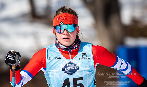 Junior Nationals Classic Races, Theodore Wirth Park, Minneapolis, MN. 11 March 2022.