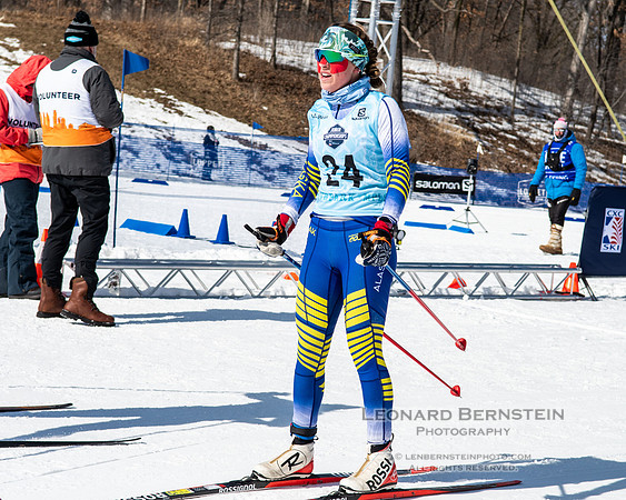 Junior Nationals Classic Races, Theodore Wirth Park, Minneapolis, MN. 11 March 2022.