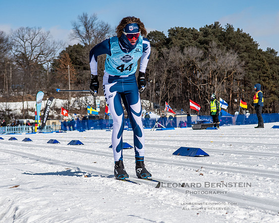 Junior Nationals Classic Races, Theodore Wirth Park, Minneapolis, MN. 11 March 2022.