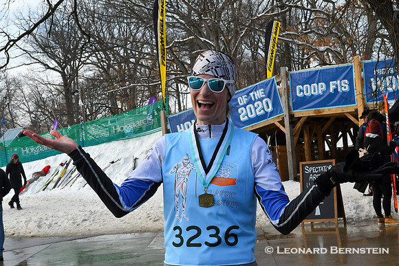City of Lakes Loppet Classic Marathon 37 km, 1 Feb. 2020