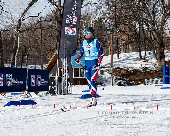 Junior Nationals Classic Races, Theodore Wirth Park, Minneapolis, MN. 11 March 2022.