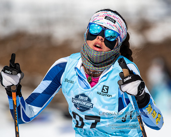 Junior Nationals Classic Races, Theodore Wirth Park, Minneapolis, MN. 11 March 2022.