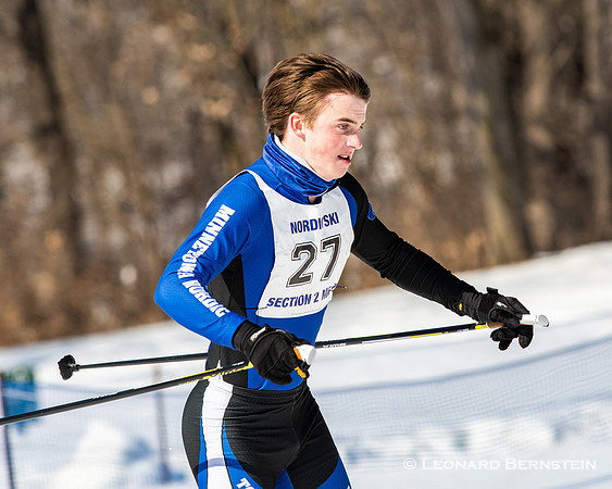 MSHSL Section 2 High School Championships at Wirth Park, March 2, 2021.