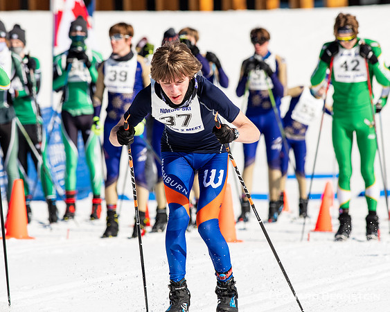 MSHSL Section 2 High School Championships at Wirth Park, March 2, 2021.