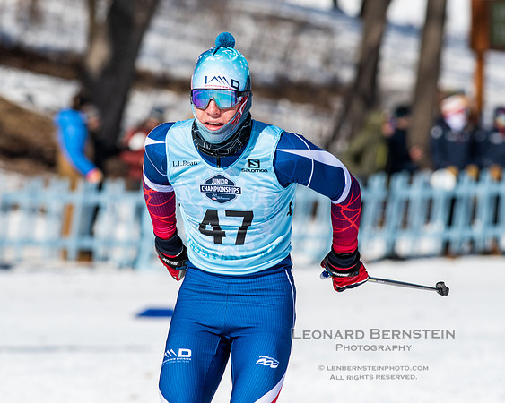 Junior Nationals Classic Races, Theodore Wirth Park, Minneapolis, MN. 11 March 2022.