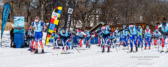 Junior Nationals Classic Races, Theodore Wirth Park, Minneapolis, MN. 11 March 2022.