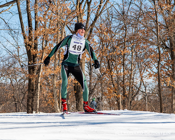 MSHSL Section 2 High School Championships at Wirth Park, March 2, 2021.