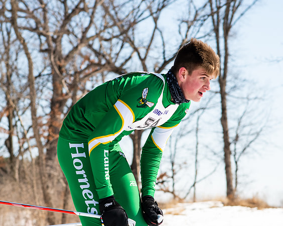 MSHSL Section 2 High School Championships at Wirth Park, March 2, 2021.