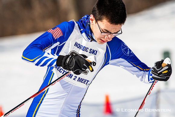 MSHSL Section 2 High School Championships at Wirth Park, March 2, 2021.