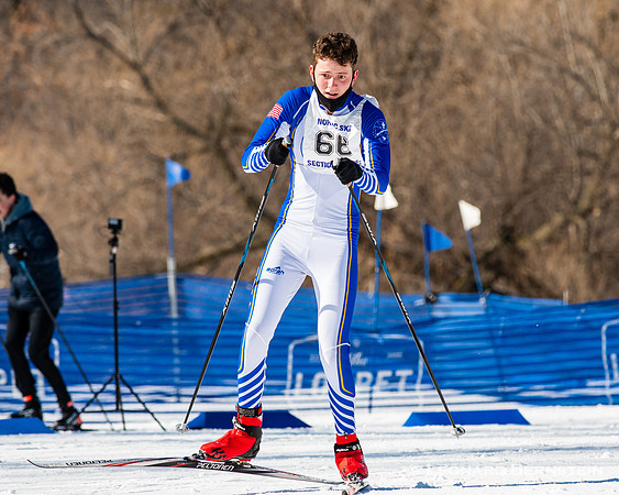 MSHSL Section 2 High School Championships at Wirth Park, March 2, 2021.