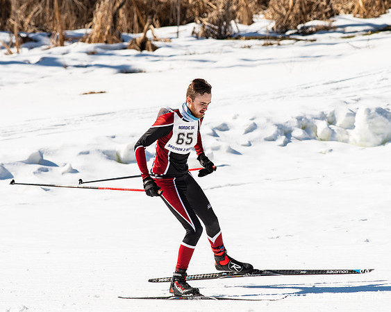 MSHSL Section 2 High School Championships at Wirth Park, March 2, 2021.