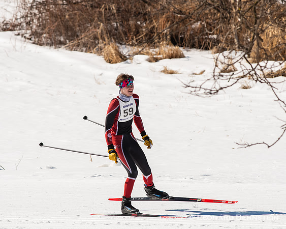 MSHSL Section 2 High School Championships at Wirth Park, March 2, 2021.