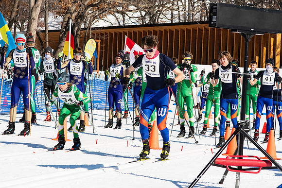 MSHSL Section 2 High School Championships at Wirth Park, March 2, 2021.