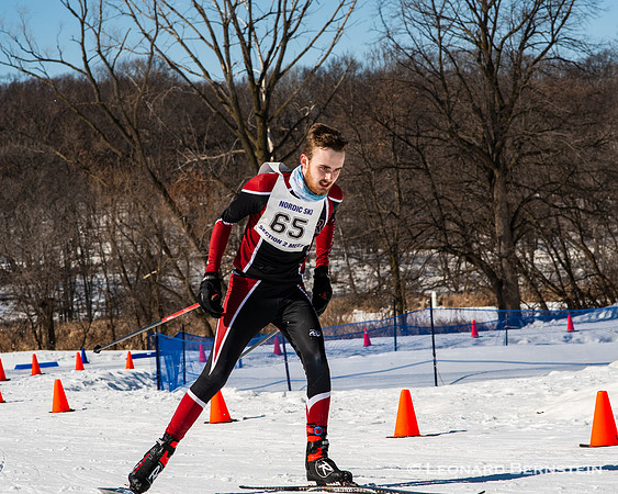 MSHSL Section 2 High School Championships at Wirth Park, March 2, 2021.