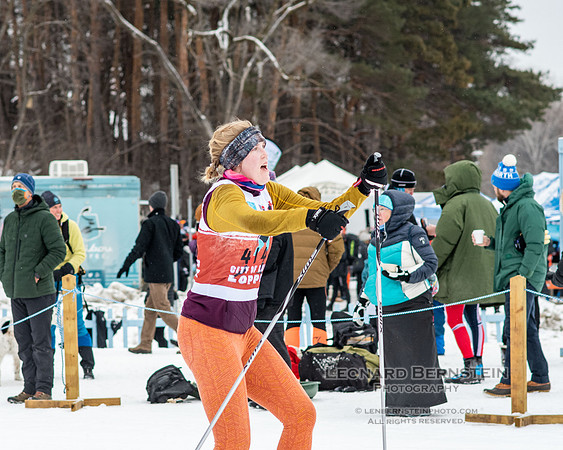 City of Lakes Loppet Winter Festival (COLL), Theodore Wirth Park, Minneapolis, MN. 6 February  2022.