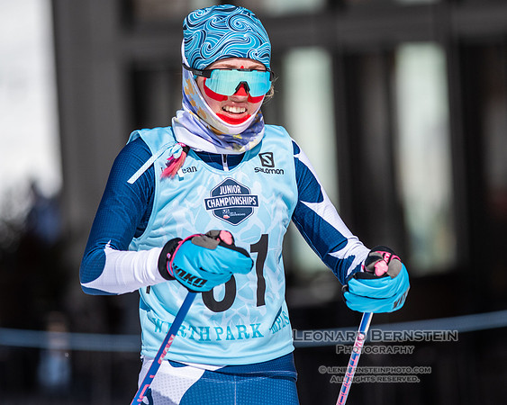 Junior Nationals Classic Races, Theodore Wirth Park, Minneapolis, MN. 11 March 2022.
