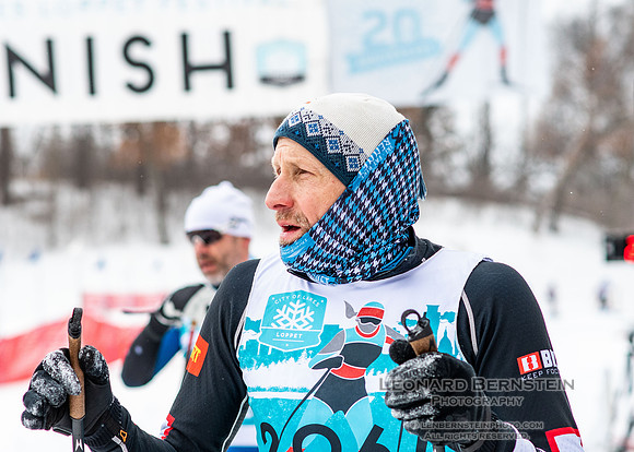 City of Lakes Loppet Winter Festival (COLL), Theodore Wirth Park, Minneapolis, MN. 6 February  2022.