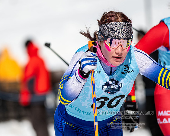 Junior Nationals Classic Races, Theodore Wirth Park, Minneapolis, MN. 11 March 2022.