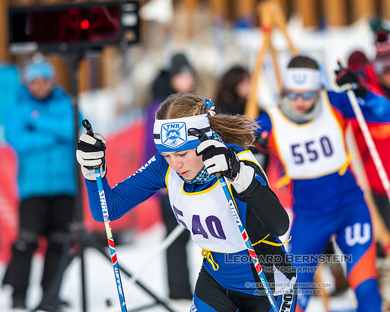 MSHSL State Section 2 Nordic Ski Championships, Theodore Wirth Park, Minneapolis, MN. 7 February  2022.